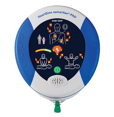 Defibrilator semiautomat samaritan® PAD 500P cu asistenţă RCP (resuscitare cardio-pulmonară)